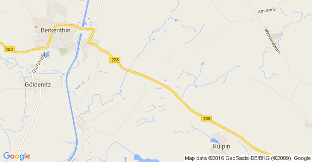 Karte Buchholz bei Ratzeburg