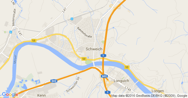 Karte Schweich