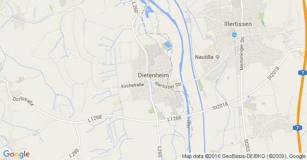 Karte Dietenheim