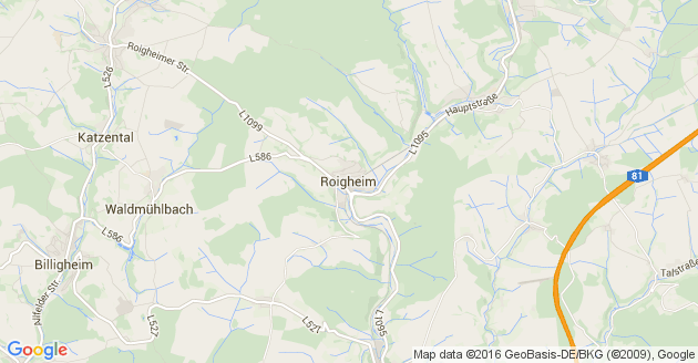Karte Roigheim