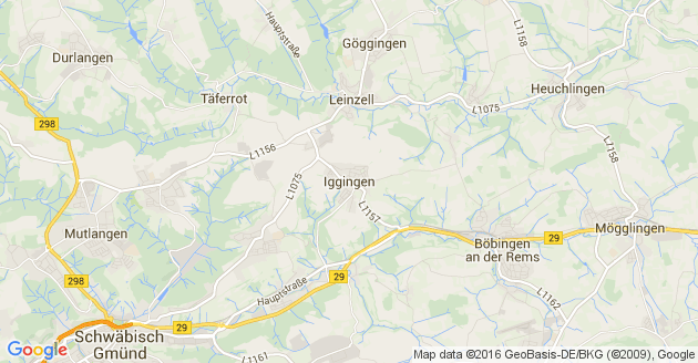 Karte Iggingen