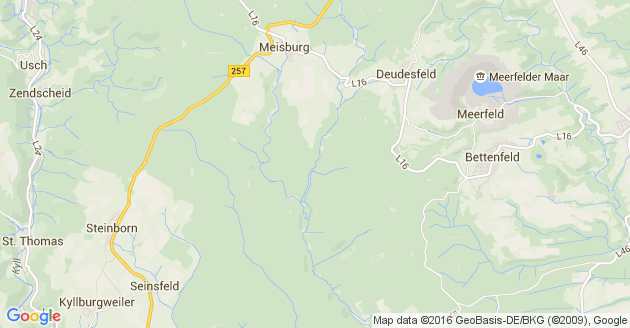 Karte Salm in der Eifel