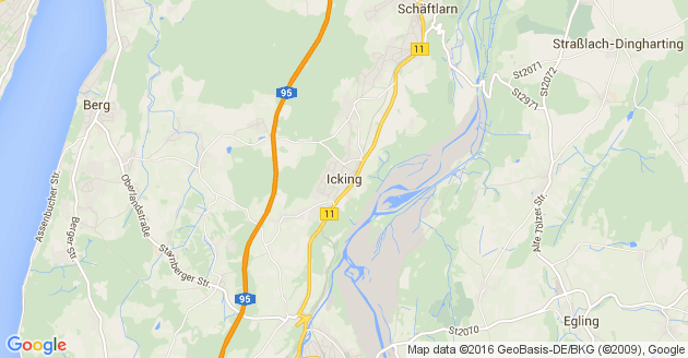 Karte Icking