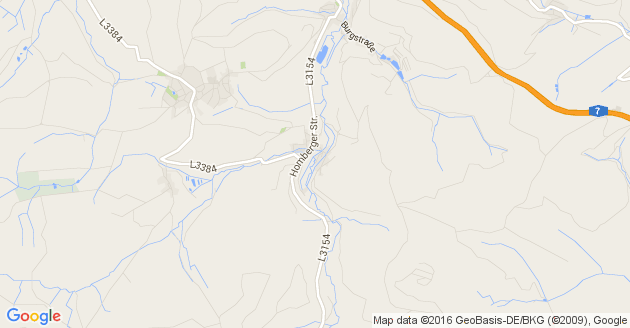 Karte Homberg an der Efze