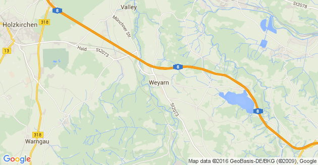 Karte Weyarn