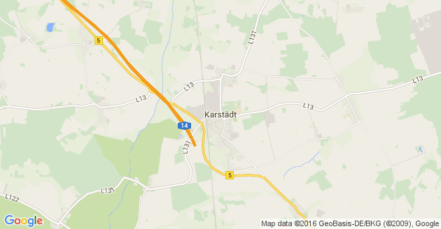 Karte Karstädt Kreis Prignitz