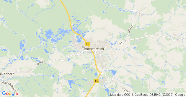 Karte Tirschenreuth