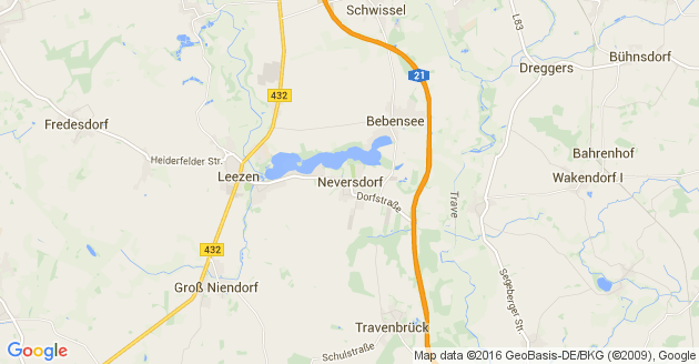 Karte Neversdorf