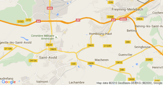 Karte Mehring an der Mosel