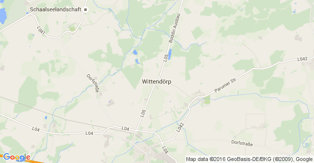 Karte Wittendörp