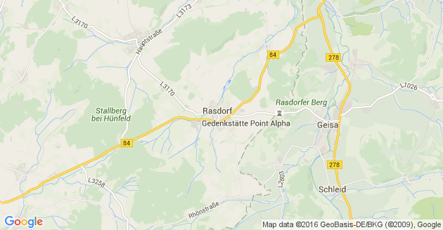 Karte Rasdorf