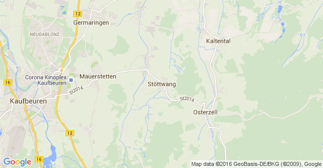 Karte Stöttwang