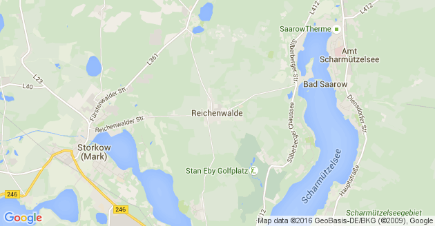 Karte Reichenwalde