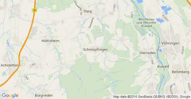 Karte Schnürpflingen