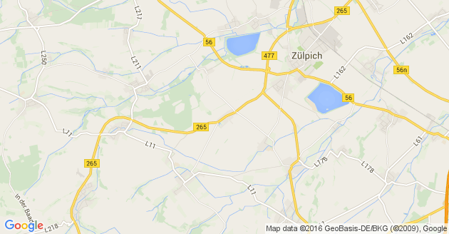 Karte Heimbach in der Eifel