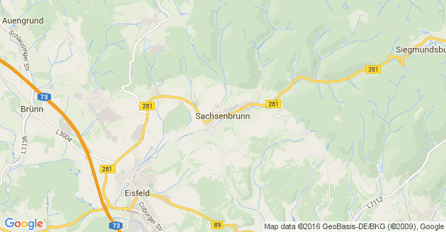Karte Sachsenbrunn