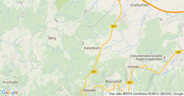 Karte Kalenborn Kreis Ahrweiler