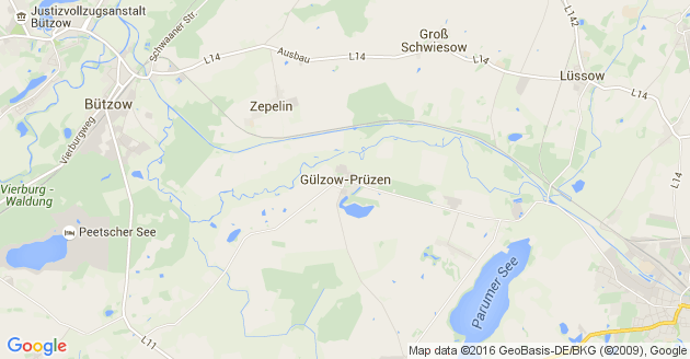 Karte Gülzow Prüzen