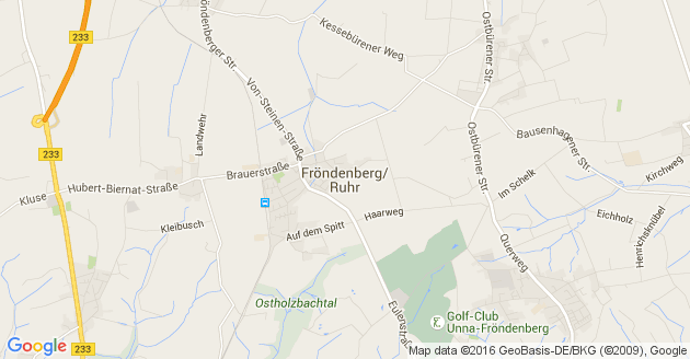 Karte Fröndenberg