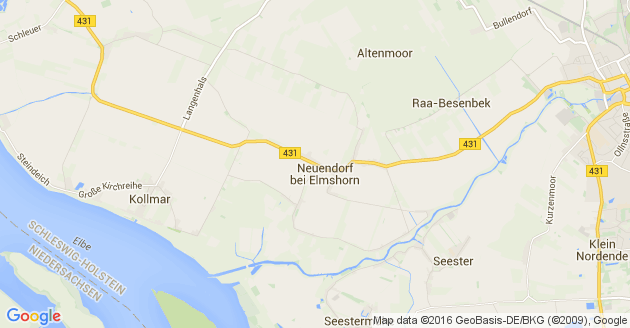 Karte Neuendorf bei Elmshorn