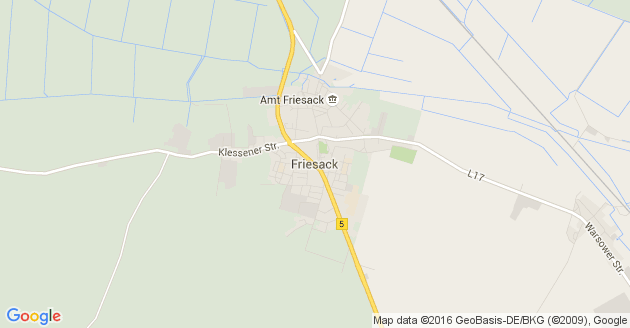 Karte Friesack