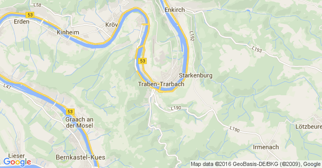 Karte Traben Trarbach