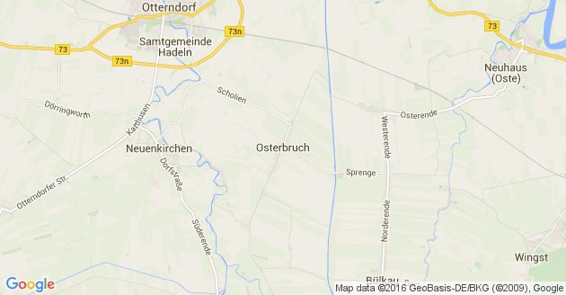 Karte Osterbruch