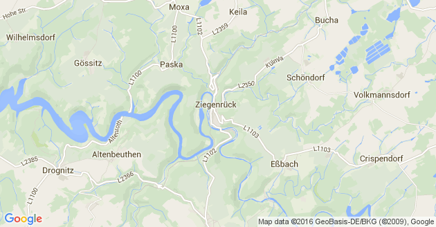 Karte Schöndorf bei Schleiz