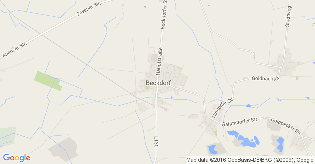Karte Beckdorf