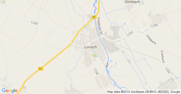 Karte Linnich