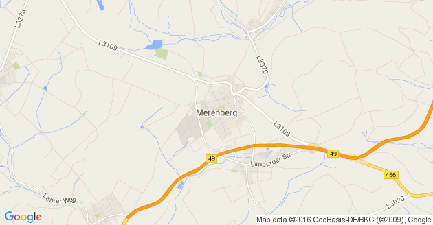 Karte Merenberg