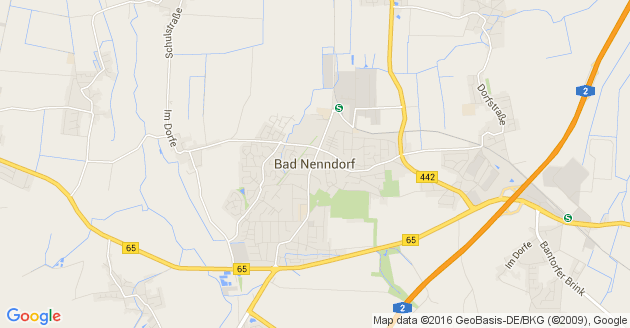 Karte Bad Nenndorf