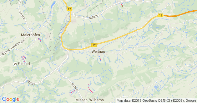 Karte Weitnau