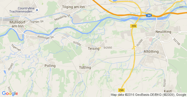 Karte Teising