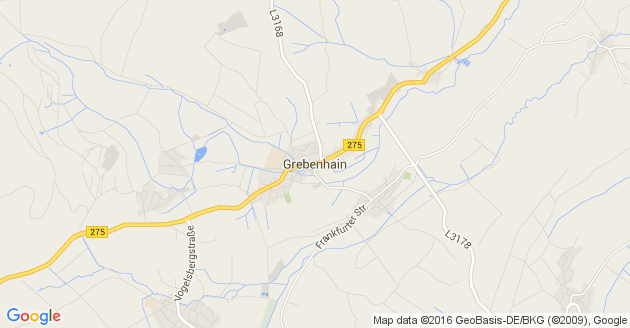 Karte Grebenhain