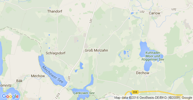 Karte Groß Molzahn