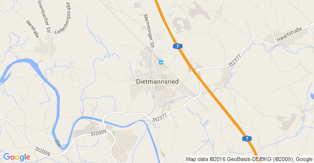 Karte Dietmannsried