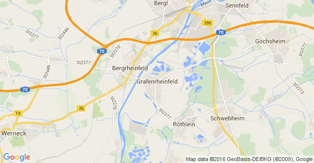 Karte Grafenrheinfeld