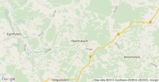 Karte Obertrubach