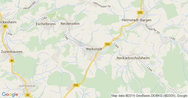 Karte Waibstadt