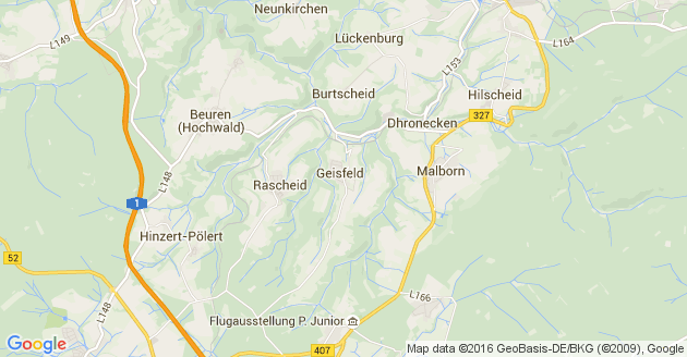 Karte Geisfeld bei Hermeskeil