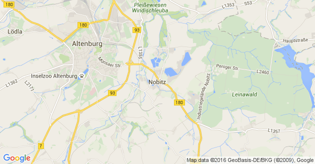 Karte Nobitz