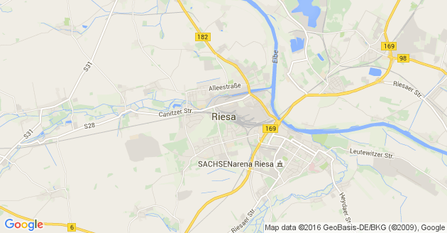 Karte Wülknitz bei Riesa