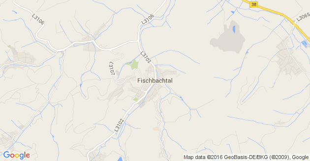 Karte Fischbachtal