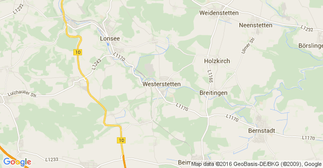 Karte Westerstetten
