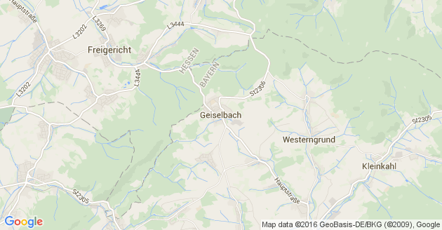 Karte Geiselbach