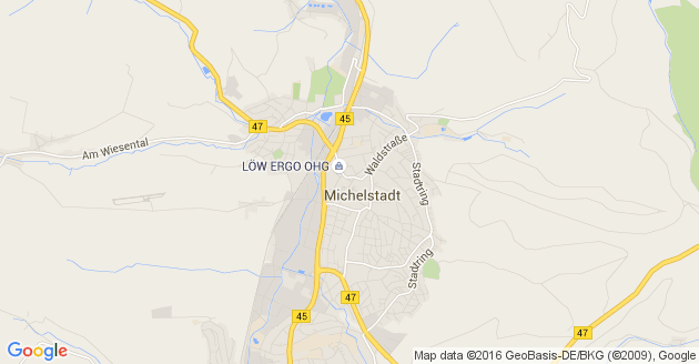 Karte Michelstadt