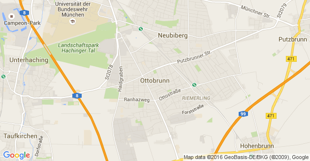 Karte Ottobrunn              