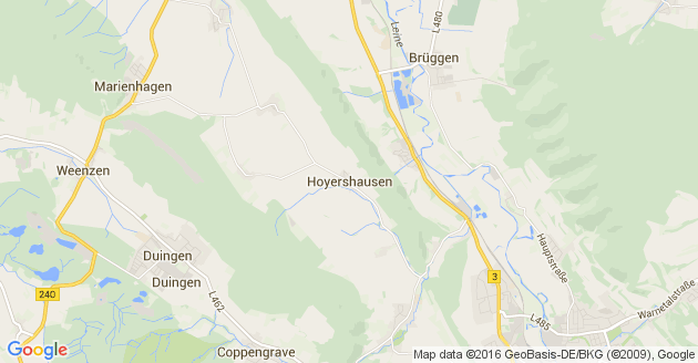 Karte Hoyershausen