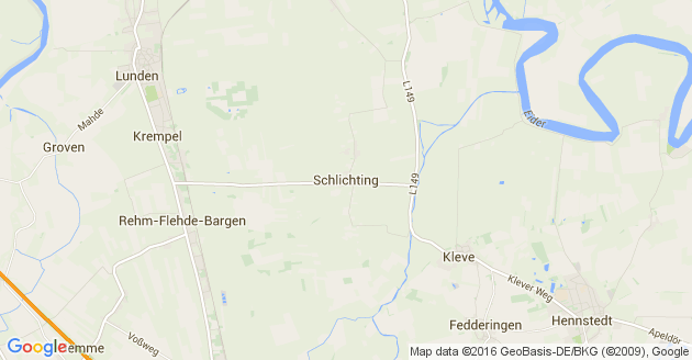 Karte Schlichting